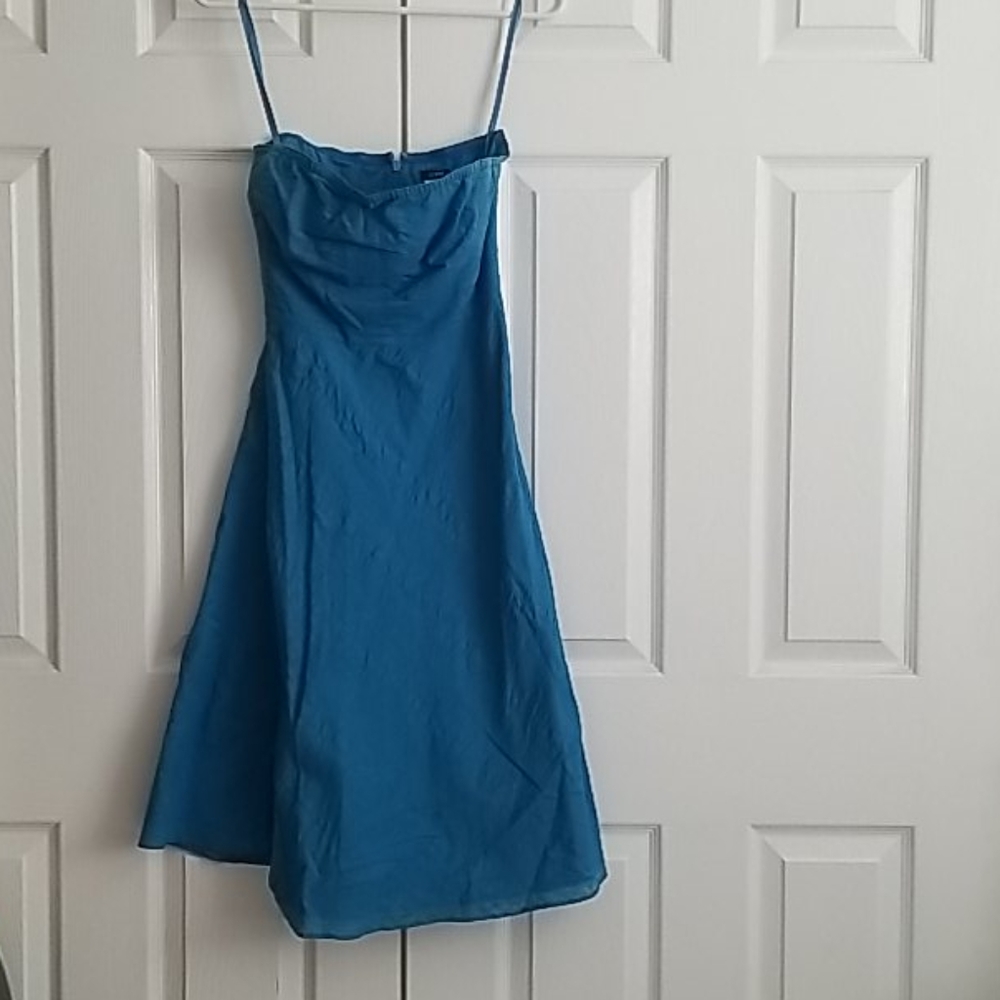 J Crew Strapless Summer fun dress